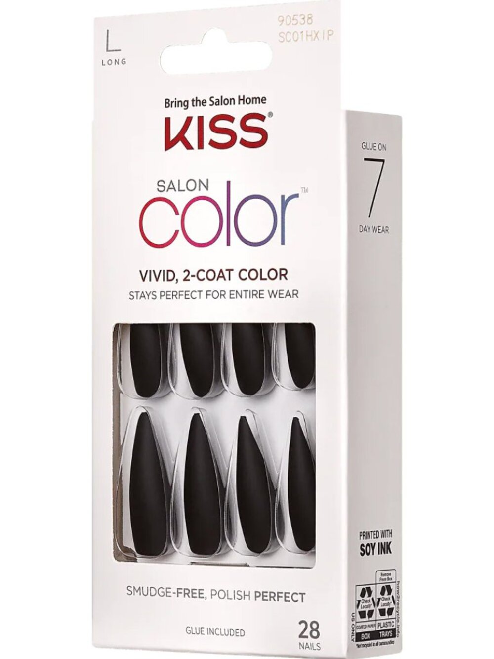 Kiss Salon Color Halloween XL Nails - Mummy